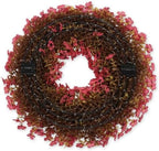 20 Inch Fall Wreaths for Front Door, Autumn Floral Outdoor Wreath - Image 3