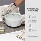 Placemats Set of 12 - Easy Clean Woven Vinyl Placemats for Dining Table, Indoor/Outdoor Place Mats, Washable PVC Table Mats（Cappuccino） - Image 5