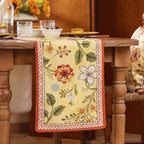bilin gaier Designer French Linen Long Table Runner,102"x12"-Bellano - Image 6