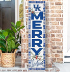 KH Sports Fan Kentucky Wildcats Holiday Porch Leaner, 11x46 Inches, Wildcats Outdoor Christmas Sign; Display Some Holiday Cheer with This Kentucky Wildcats Christmas Sign - Image 2
