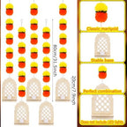 Yerliker Marigold Garland for Diwali Hanging Decorations Long Wall Decor - Image 2