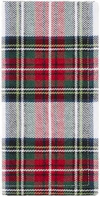 Christmas Classic Holiday Plaid Napkin Set of 8, Multicolor - 17" W x 17" L - Image 2