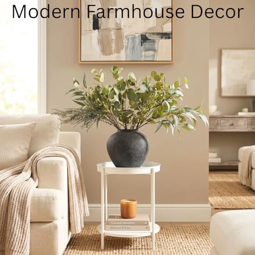 Large Eucalyptus Centerpieces for Table Decor, Artificial Greenery Stems - Image 2