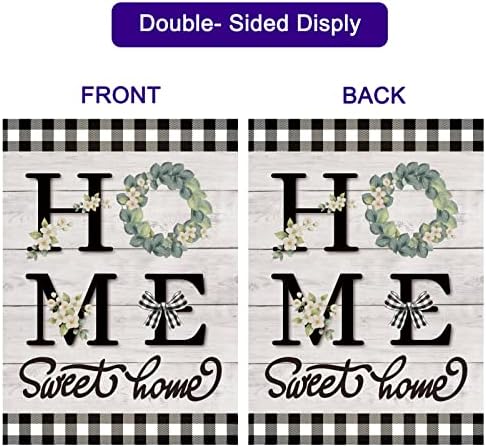 Seasonal Garden Flags Set of 12 Double Sided 28x40 Inch, Large House Flags - Image 4