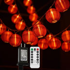 Red Lantern String Lights 33ft/10m 100 LEDs Hanging Lanterns Plug-in String Lights with Remote Control for Chinese New Year,Spring Festival,Wedding,Party Decoration,Christmas by Dreamworth