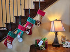 Lulu Decor,100% Cast Iron 8" Brown Straight Branch Stocking Holder for mantle Holds Up to 9 lbs Low Profile Design with Rubber Grip Ideal for Christmas Stockings Garland Holder Antler shape (Set of 3) - Image 4