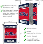 Ole Miss Garden Flag with Stand Holder - Image 5