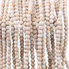 48FT Extra Long Christmas Wood Bead Garland for Mantle (Vintage Wood Beads) by Unknown