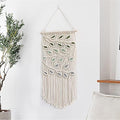 BMIDRUT Macrame Hanging Tapestry Boho Hand Woven Tapestries Dream Catchers Boho Wall Art Decor Home Wall Decor Wall Pediment 16x30 Inch by BMIDRUT