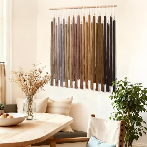 Macrame Wall Hanging Large Boho Home Decor Aesthetic Modern Chic Wall Art - Image 3