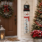 One-Piece Reversible Fall Winter Porch Sign, Outdoor Decorations - Image 7