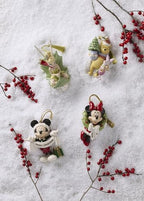 Lenox Ornaments, 2025 Mickey Mouse Merry Christmas Ornament, Porcelain with Gold Cord for Tree Decoration, Christmas Decorations, Winter Tree Ornaments, Winter Decor, Mickey Mouse Design (1 Piece) - Image 5