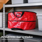 PE Wreath Storage Bag | Structured Shape, Cylindrical Wreath Storage Bag, Space Saving, 36inch 90x38cm - Image 7