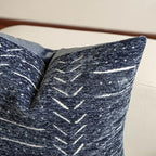 BlissBlush Decorative Throw Pillow Covers 18x18 Set of 2, Boho Blue Textured Chenille Accent Throw Pillow Covers for Couch Sofa Bed Living Room Home Décor (Cover Only) - Image 4