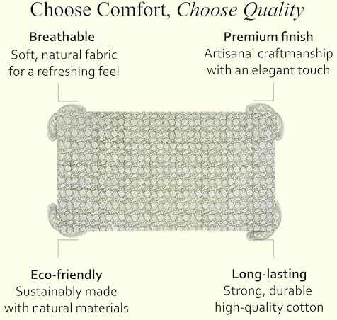 CPC Olive Bloom Block Print 100% Cotton Rectangle Tablecloth 54x54 Inch - Image 6
