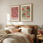 Framed Colorful Islamic Quran Verse Fruit Canvas Wall Art, Set of 2 - Image 3