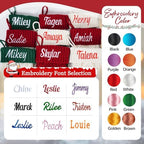Personalized Christmas Stockings,Custom Name Family Christmas Stocking - Image 3