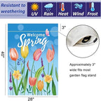 Seasonal Garden Flags Set of 12, Double Sided 28 x 40 Inch Yard Flags - Image 3