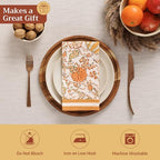 Maison d' Hermine Cloth Napkins Set of 4 Reusable 100% Cotton (20" x 20") - Image 5