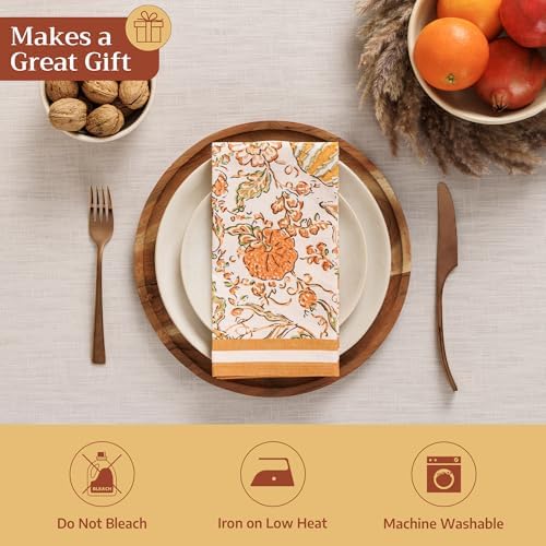 Maison d' Hermine Cloth Napkins Set of 4 Reusable 100% Cotton (20" x 20") - Image 5