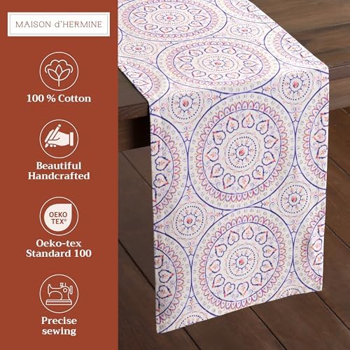 Maison d' Hermine Table Runner 100% Cotton 14.50" x 108" (Double Layer) - Image 2