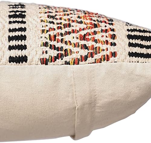 · REDEARTH · Boho Textured Handwoven Throw Pillow Cases - Motley Bohemia - Image 5