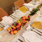 10 Pack Champagne Cheesecloth Table Runner 35x120 Inches, Boho Gold Cheese Cloth Table Runner 10FT Sheer Gauze Runner for Bridal Shower Wedding Baby Shower Party Decor - Image 2