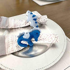 Global Crafts - Handmade Felt Napkin Rings - 4-Pack Nautical Shark, Whale & Seahorse - Image 7