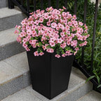 20 Bundles Artificial Flowers for Outdoor, Fake Plants Spring Decor,Pink - Image 6