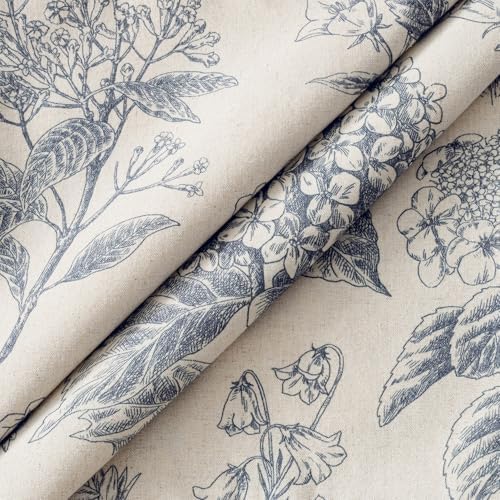 Set of 2 Decorative Floral Pillow Covers 22x22 Inch Light Blue - Image 2