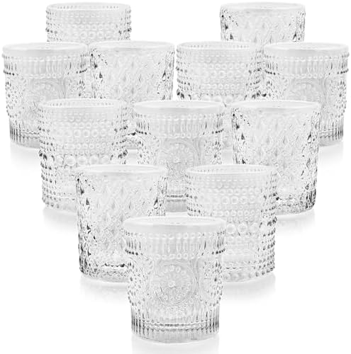 Clear Votive Candle Holders, 3 Patterns 24 pcs Glass Tealight Candle Holders for Christmas Wedding Table Centerpiece Birthday Party - Image 7