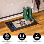 Evergreen Sassafras Spring Holiday Doormat Insert Bundle & Tray Set of 5, Interchangeable Entrance Door mats Indoor and Outdoor Welcome Mat 30 x 18 Tray Non Slip Backing Low Profile - Image 6