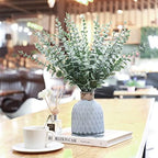 Canlierr 100 Pcs Faux Eucalyptus Stems Greenery Leaves Branch,Dark Green - Image 6