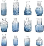 Babenest 12pcs Small Bud Vase Set for Home Party Deco, Gradient-Blue - Image 6