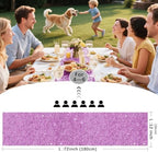 10 Packs 12 x 72 inches Lavender Sequin Table Runner - Image 4
