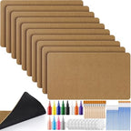 Nuanchu 10 Pcs Blank Coir Doormat Bulk Painting Kit 17x30, Rounded Corners by Nuanchu
