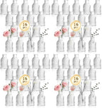 DomeStar 16PCS 3.8 Inch Small Bud Vases for Flowers, Glass Flower Vase Bulk for Table Centerpieces Suitable for Modern Wedding Reception Baby Shower Table Decorations (Pack of 4) by DOMESTAR