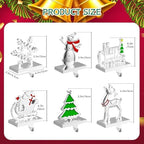 6 Pack Christmas Stocking Holders for Mantle Stockings Hanger - Image 4