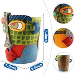 Midogaigai Abstract Face Planter Pots for Indoor Plants&Flowers Home Decor - Image 3