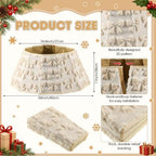 Soulchen Faux Fur Christmas Tree Collar - Image 2