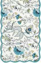 Botanical Blues - Bloom Collection Luxury Handcrafted Runner (Reversible) Cotton Quilted Fabric Machine Washable – Elegant Home Decor – 14 x 72 inches - Image 6