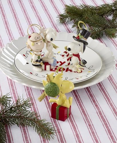 Lenox Peanuts Woodstock Christmas Hanging Ornament - Image 4