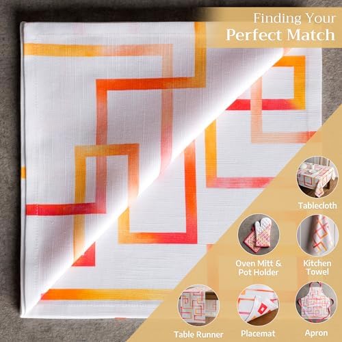 Maison d' Hermine Cloth Napkins Set of 4 Reusable 100% Cotton (20" x 20") - Image 5