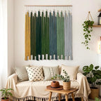 Macrame Wall Hanging Large Boho Home Decor Aesthetic Modern Chic Wall Art - Image 4