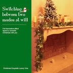 Joyhalo 6FT Christmas Garland with Lights Battery Operated - Image 3