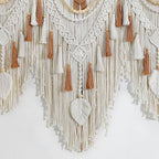 Large Macrame Wall Hanging Boho Woven Tapestry Chic Home Art Wall Decor - Image 7