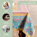 Maison d' Hermine Table Cloth Square Table Reusable 100% Cotton 54"x54" - Image 3