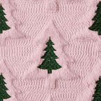 Allorry Christmas Pillow Covers 26x26 Set of 2 Beige Brown Xmas Tree Pillow Covers Soft Plush Faux Fur Christmas Decorations for Xmas Winter Holiday Home Bedroom Sofa Cushion Cases PT-008D26 - Image 3