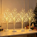 PXBNIUYA 4 Pack Artificial Tree Lamp with Timer,DIY Birch Tree LED Light by PXBNIUYA