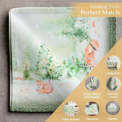 Maison d' Hermine Cloth Napkins Set of 4 Reusable 100% Cotton (20" x 20") - Image 5
